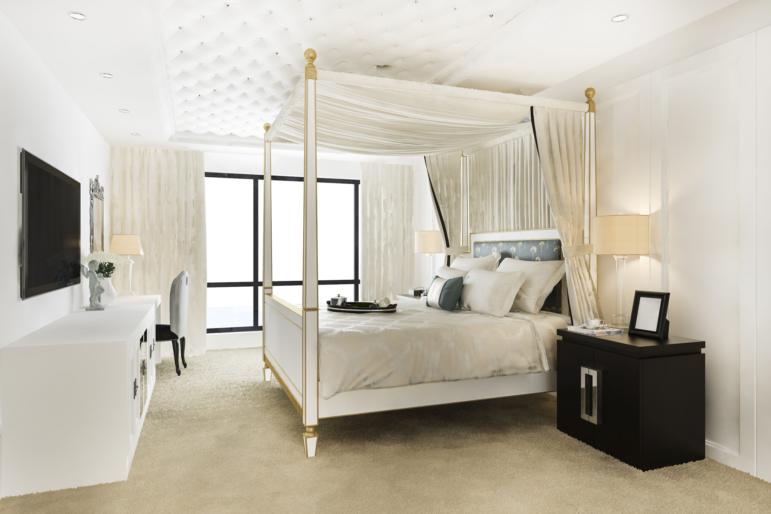 Modern bedroom